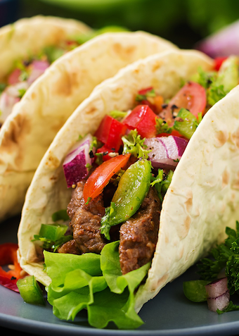 Mexikanske tacos - Klik for at tilmelde dig